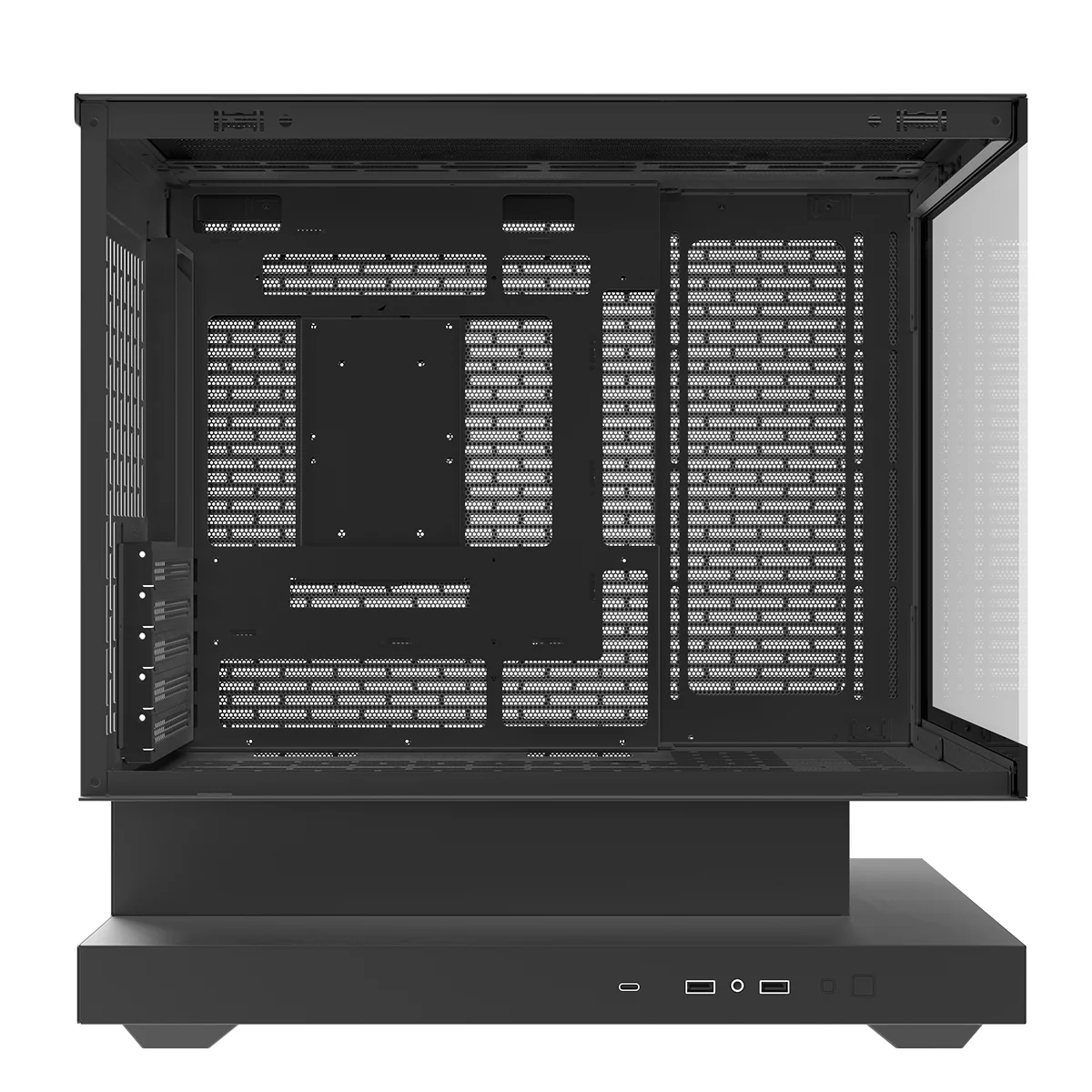 DarkFlash Floatron F1 Art Ultra TG Panel M-ATX PC Case (Black) - Image 18