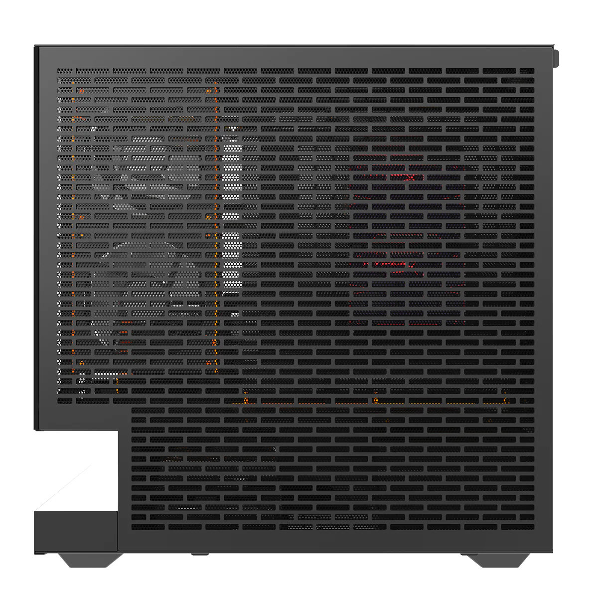 DarkFlash Floatron F1 Art Ultra TG Panel M-ATX PC Case (Black) - Image 7