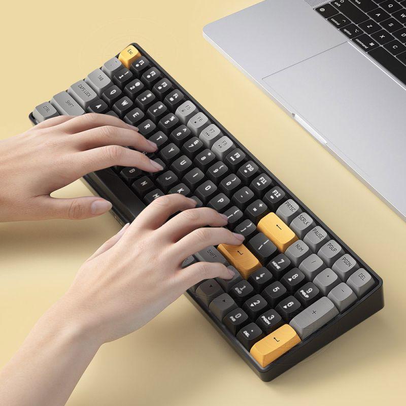 Darkflash GD100 Mechanical Keyboard (Brown Sugar) (Yellow Switch) - Image 4