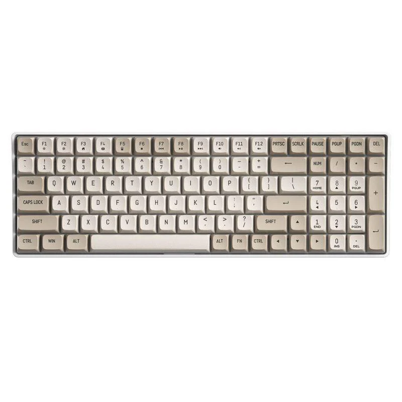 Darkflash GD100 Mechanical Keyboard (Milky & Brown) (Yellow Switch) - Image 3