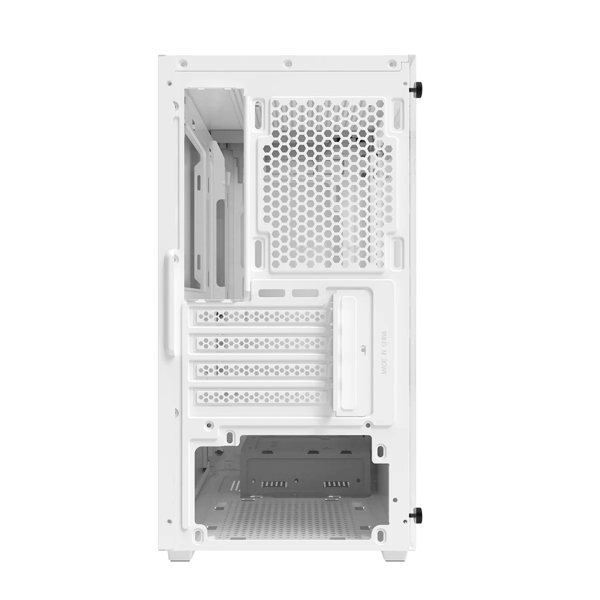 DarkFlash M305 Mesh TG Panel Luxury M-ATX PC Case (Black, White) - Image 18