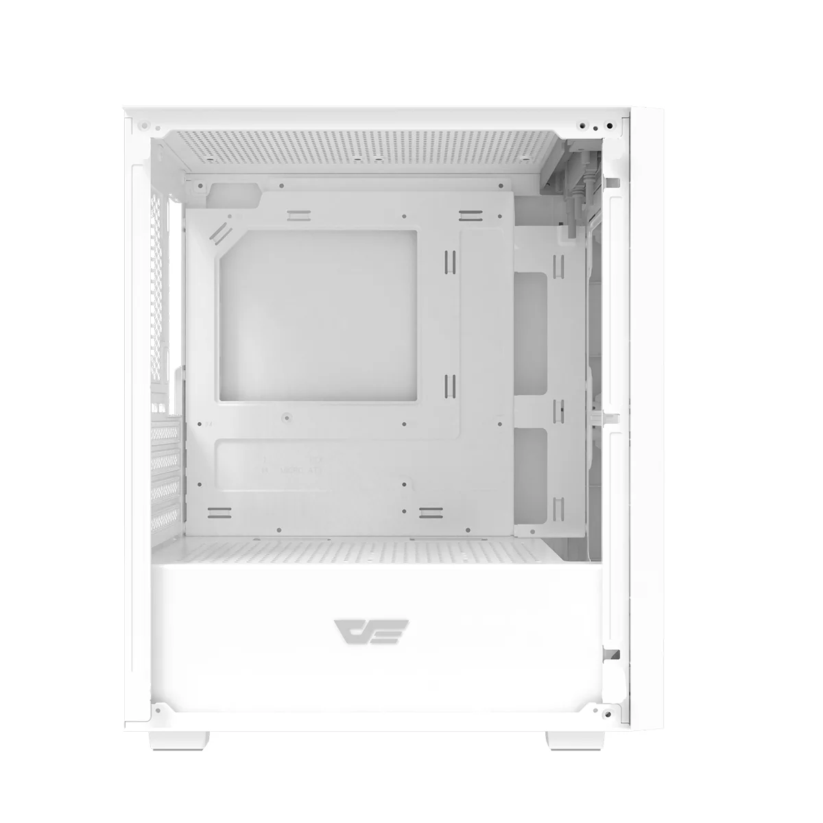 DarkFlash M305 Mesh TG Panel Luxury M-ATX PC Case (Black, White) - Image 21