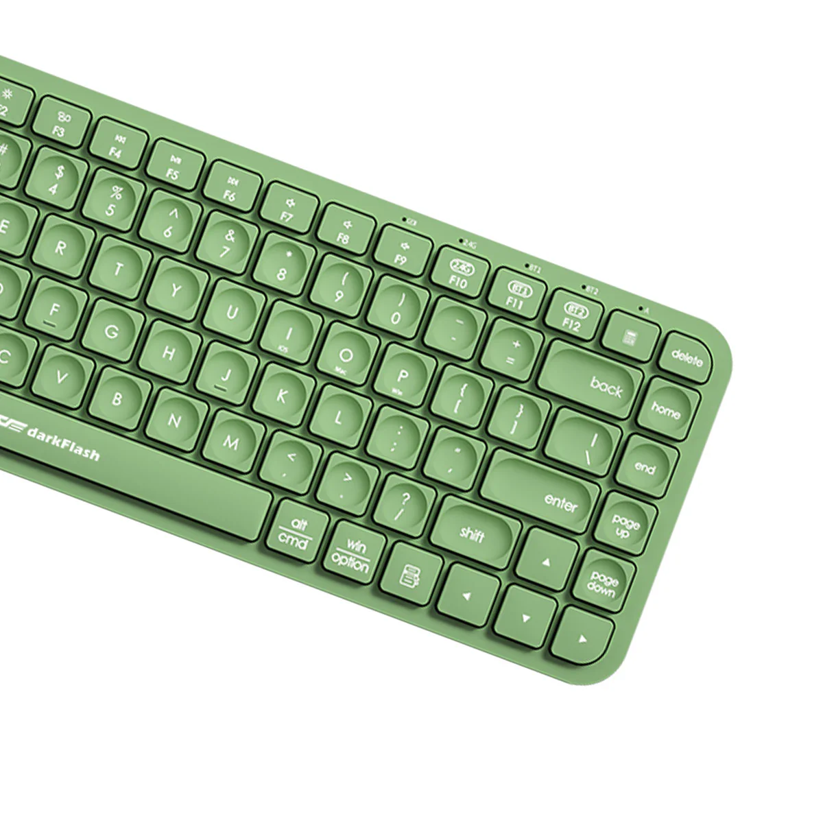 Darkflash V200 Wireless Bluetooth Keyboard (Green) - Image 3