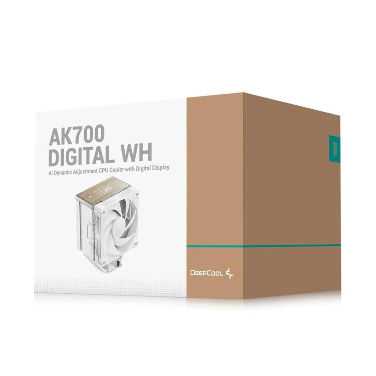 DeepCool AK700 Digital AI Dynamic Adjustment CPU Cooler with Digital Display (Black, White) - Image 17