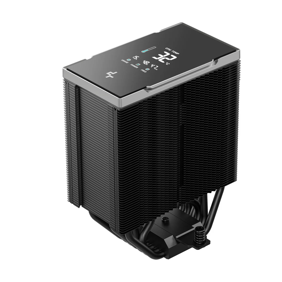 DeepCool AK700 Digital AI Dynamic Adjustment CPU Cooler with Digital Display (Black, White) - Image 5