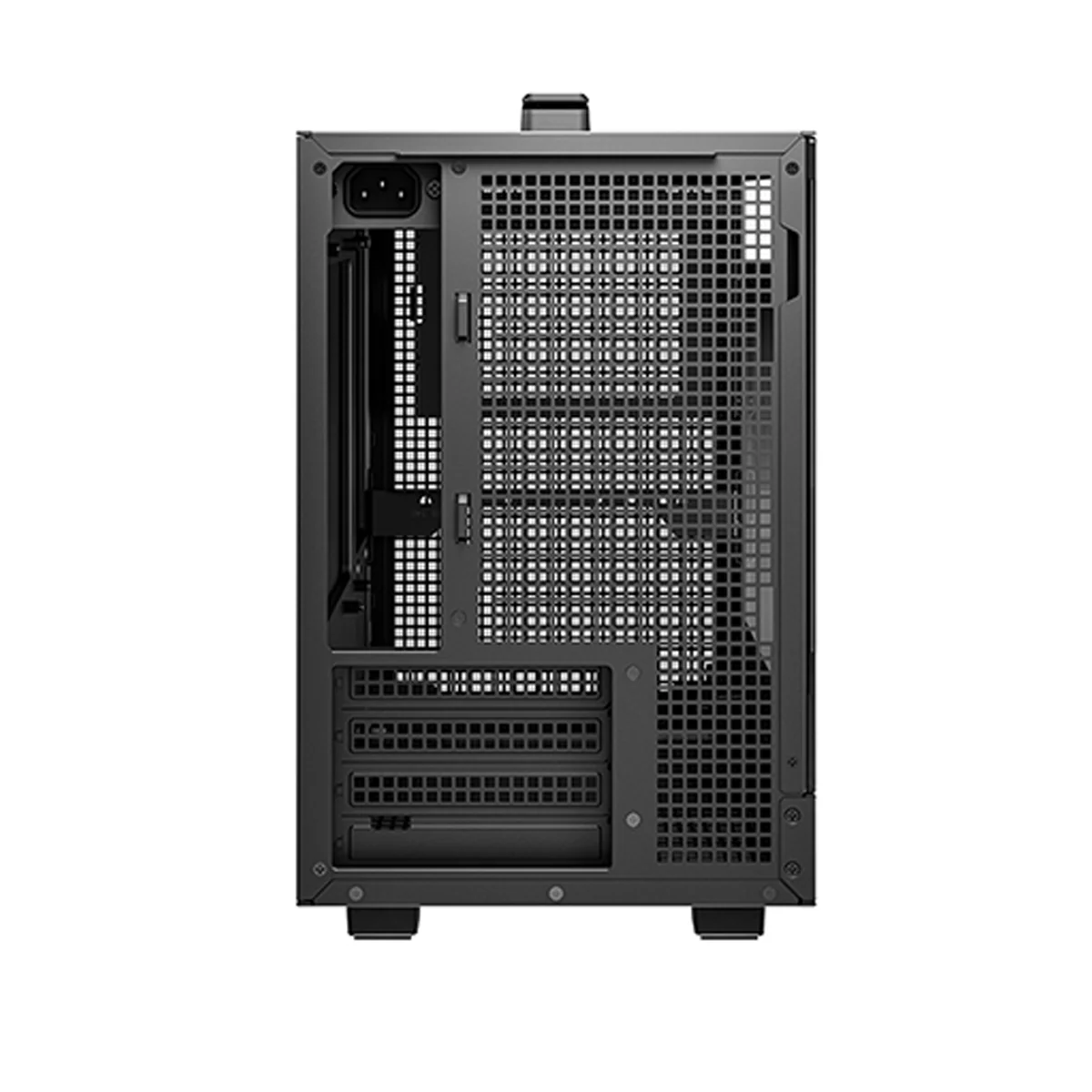Deepcool CH160 PLUS MESH Mini-ITX Portable High Flow Pc Case (Black, White) - Image 11