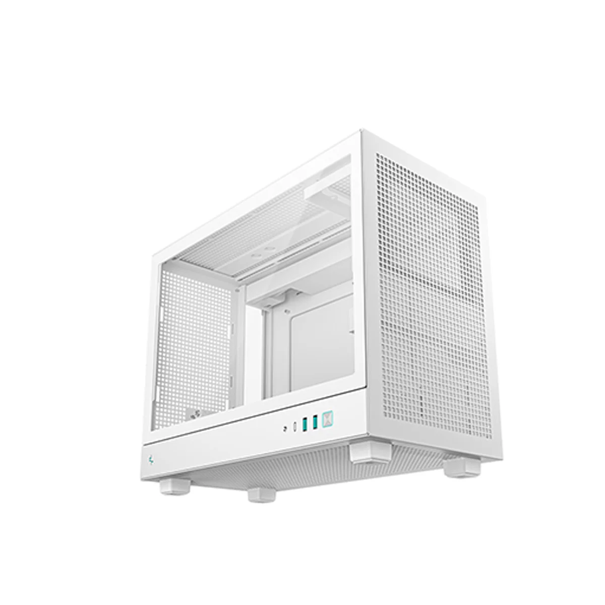 Deepcool CH160 PLUS MESH Mini-ITX Portable High Flow Pc Case (Black, White) - Image 15