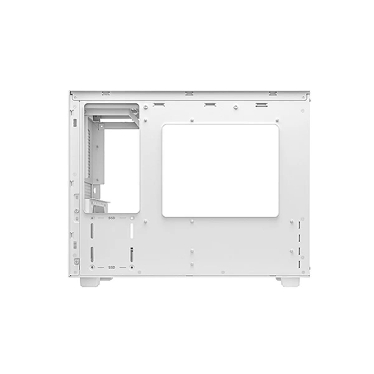 Deepcool CH160 PLUS MESH Mini-ITX Portable High Flow Pc Case (Black, White) - Image 19