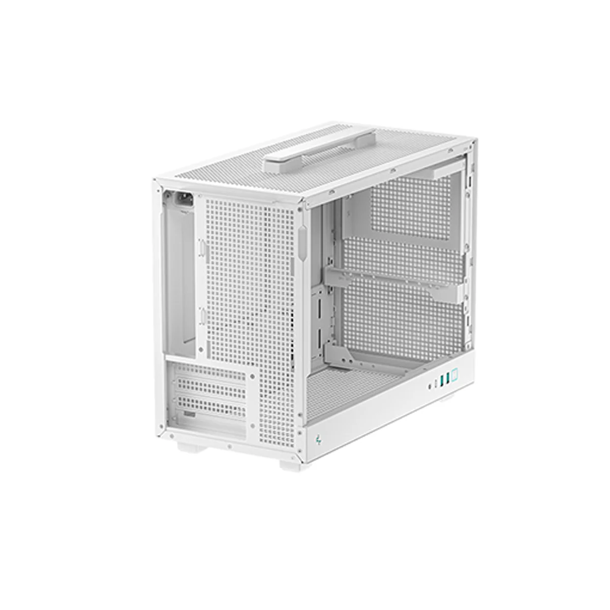 Deepcool CH160 PLUS MESH Mini-ITX Portable High Flow Pc Case (Black, White) - Image 20