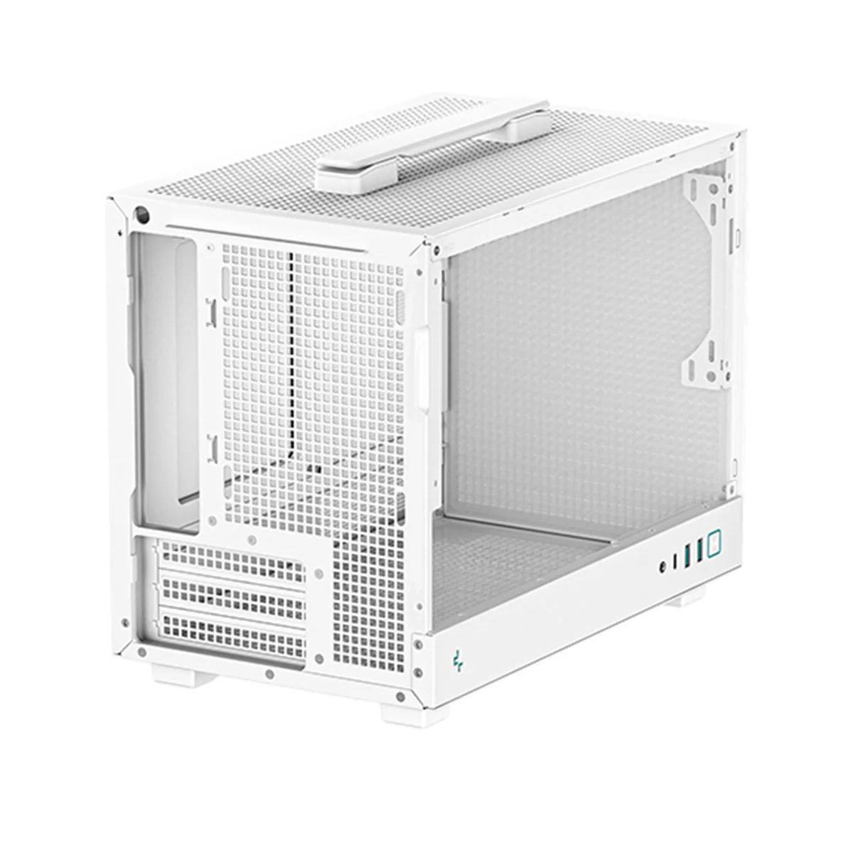 Deepcool CH160 Mini-ITX Mini Tower Cabinet PC Case (Black, White) - Image 11