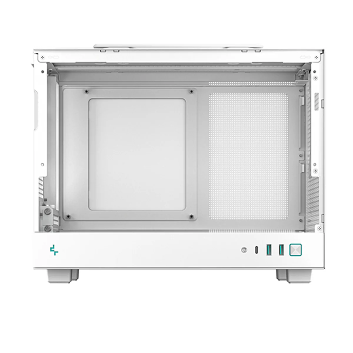 Deepcool CH160 Mini-ITX Mini Tower Cabinet PC Case (Black, White) - Image 13
