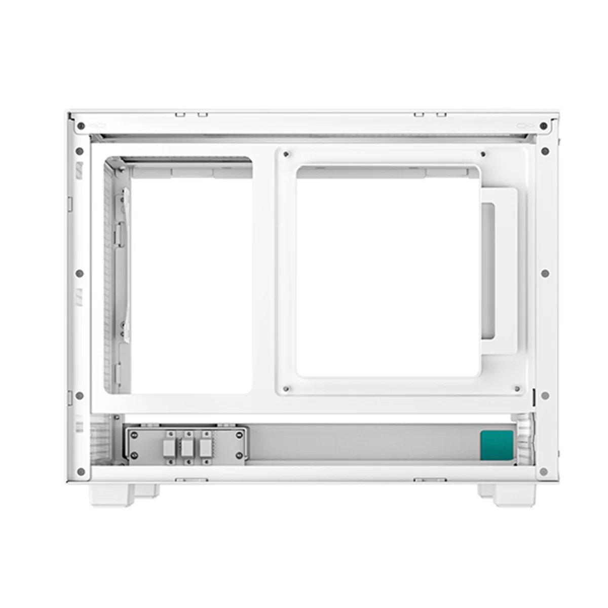 Deepcool CH160 Mini-ITX Mini Tower Cabinet PC Case (Black, White) - Image 14
