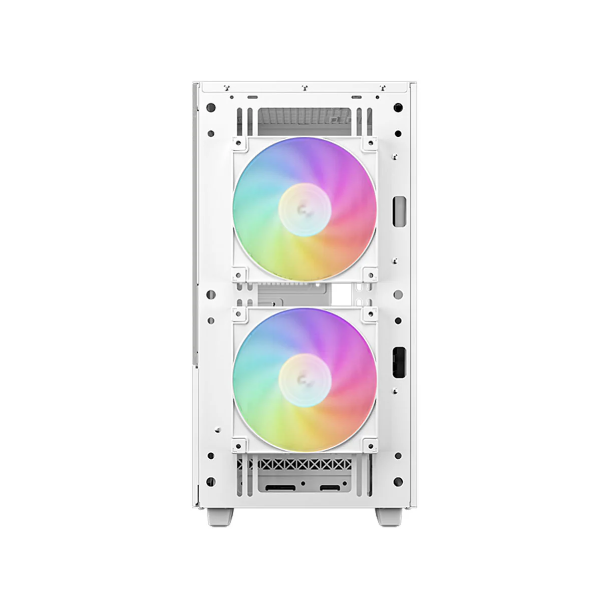 Deepcool CH360 Digital Micro Tower Mini-ITX/Micro ATX Case With Digital Display Screen With Tempered Glass Window (Black, White) - Image 16