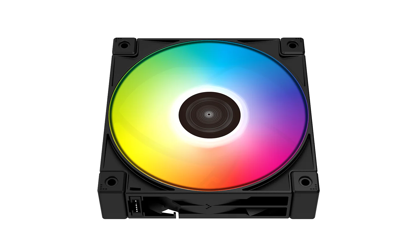 Deepcool FC120 1X120MM Hydro Bearing 500-1800RPM 10% 4-PIN PWM ARGB LED Fan (R-FC120-BKAMN1-G-1) - Image 6