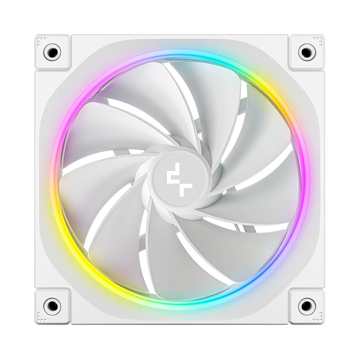 DeepCool FL12R Single 120mm Unique ARGB Fan (Black, White) - Image 10