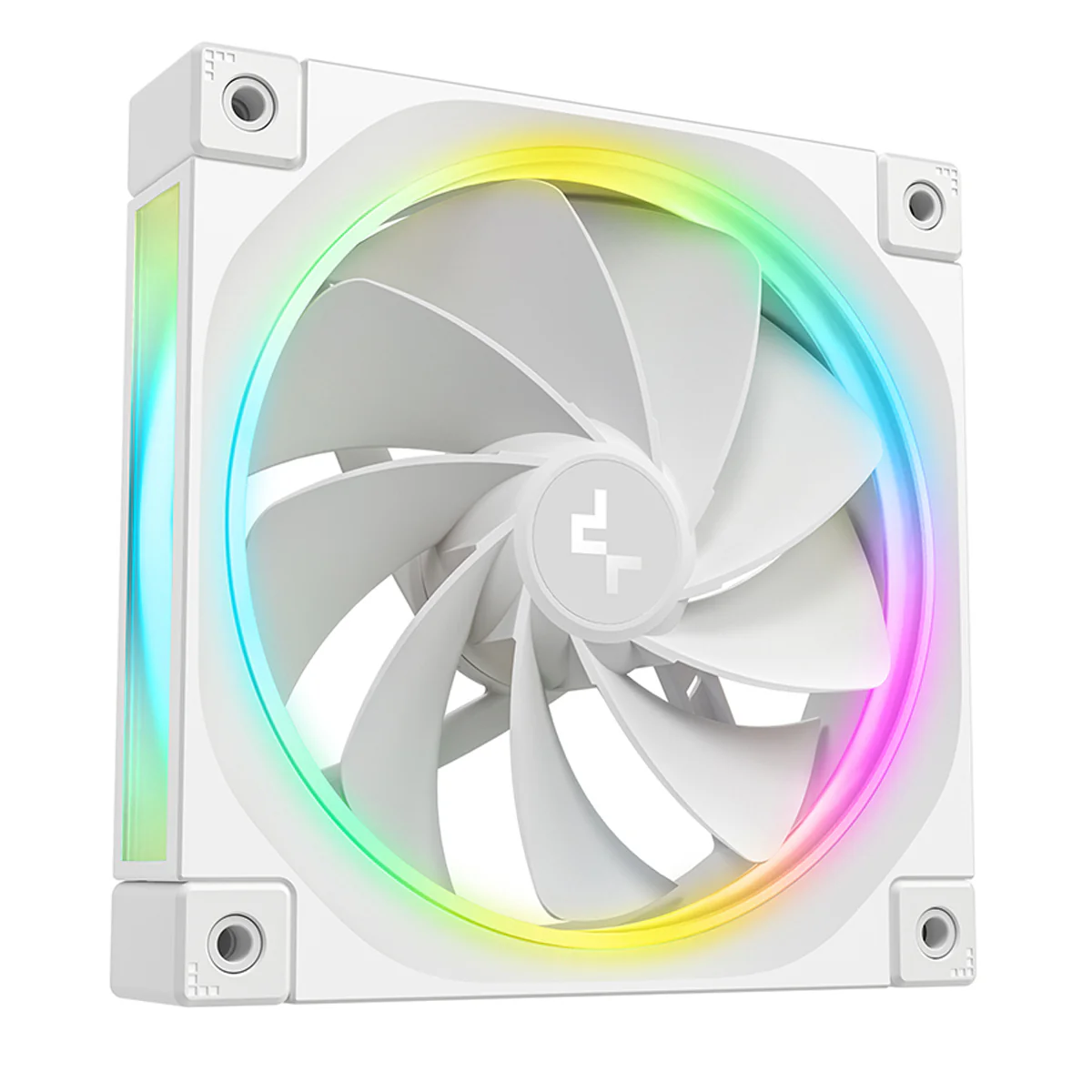 DeepCool FL12R Single 120mm Unique ARGB Fan (Black, White) - Image 8