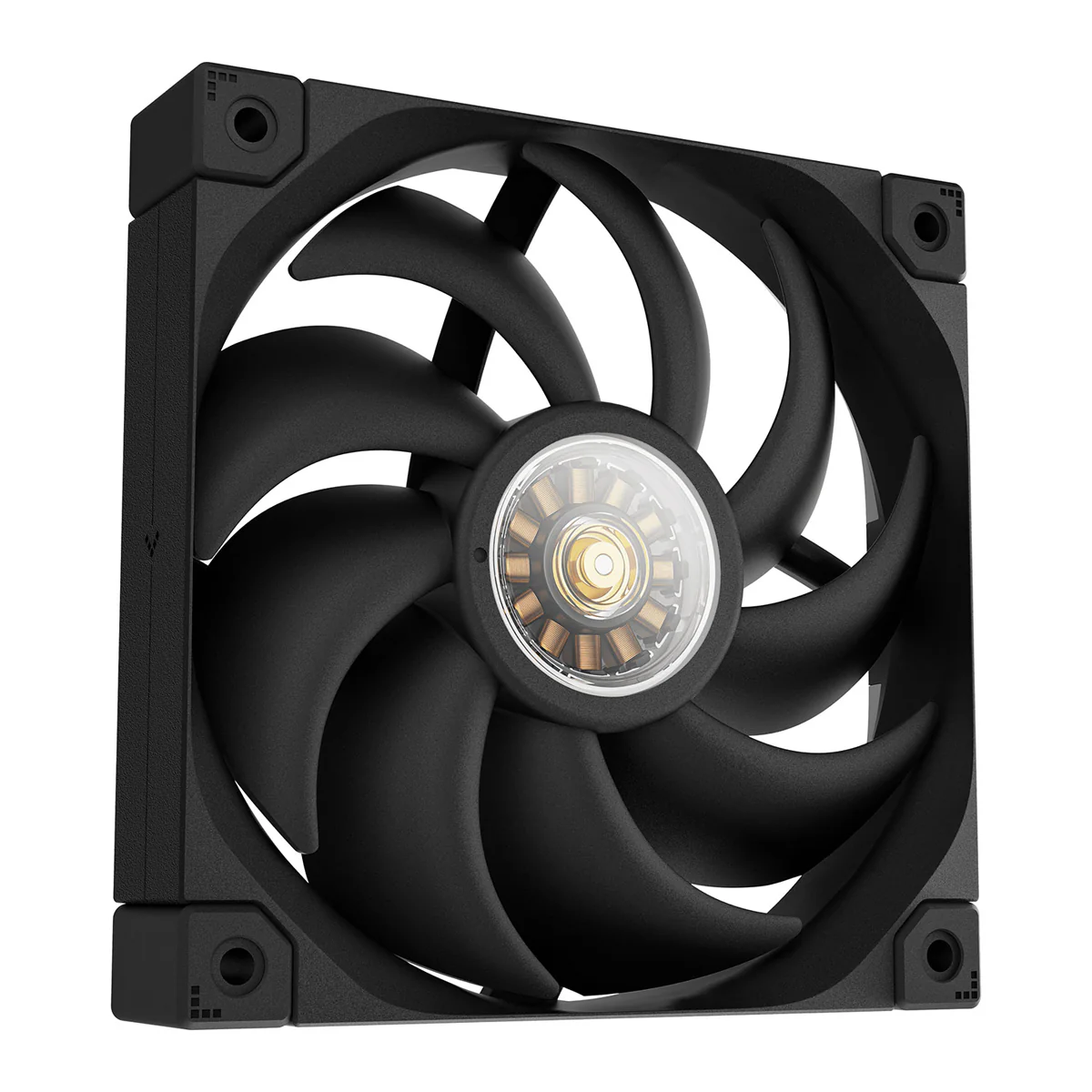 DeepCool FT12 Single 120mm High Performance Fan (Black, White) - Image 2