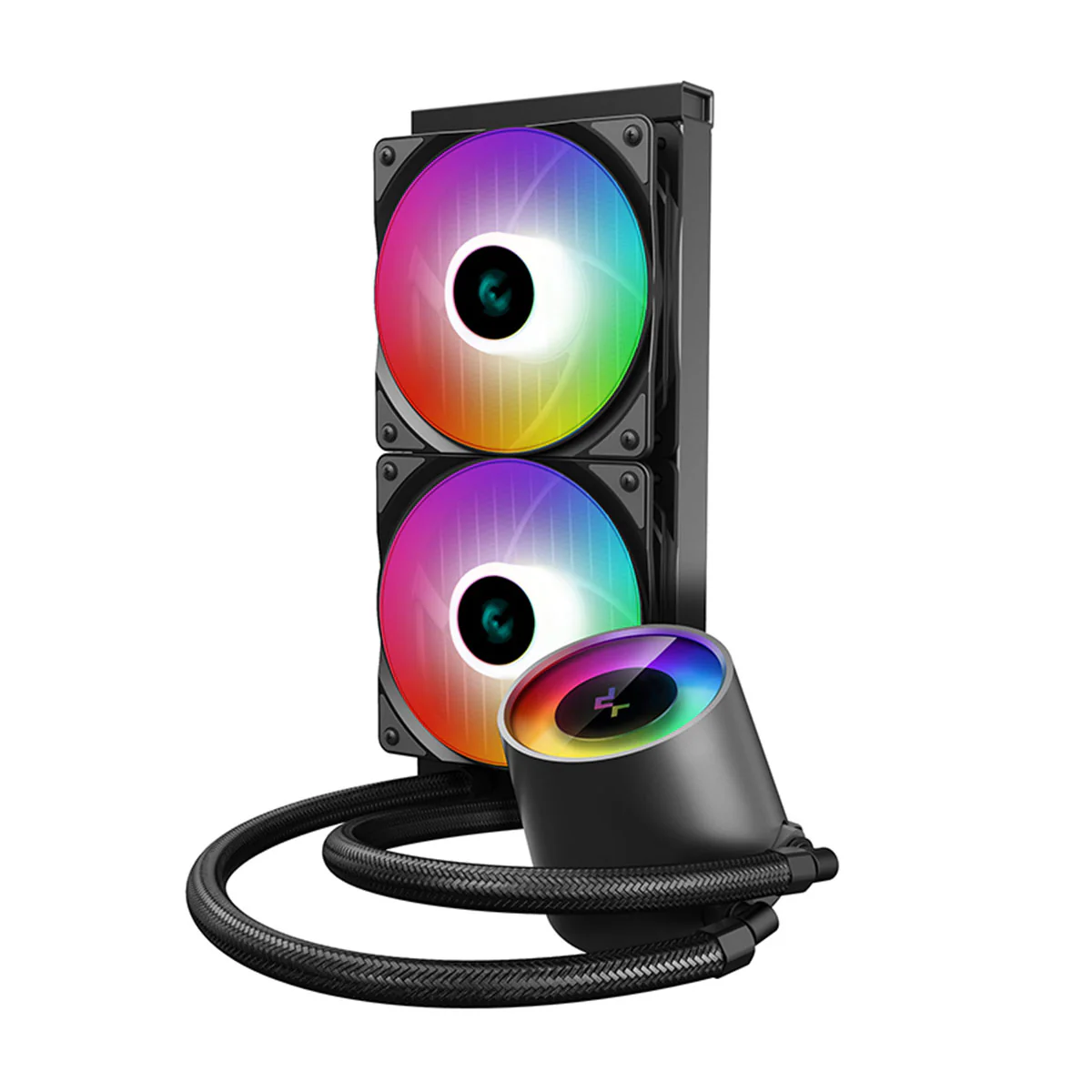 Deepcool Gamer Storm Castle 240RGB V2 240MM Liquid Cooler With Add-RGB Fan (DP-GS-H12AR-CSL240V2) + Deepcool LGA1700 Mounting Bracket Kit - Image 10