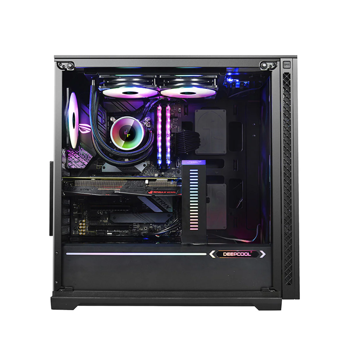 Deepcool Gamer Storm Castle 240RGB V2 240MM Liquid Cooler With Add-RGB Fan (DP-GS-H12AR-CSL240V2) + Deepcool LGA1700 Mounting Bracket Kit - Image 11