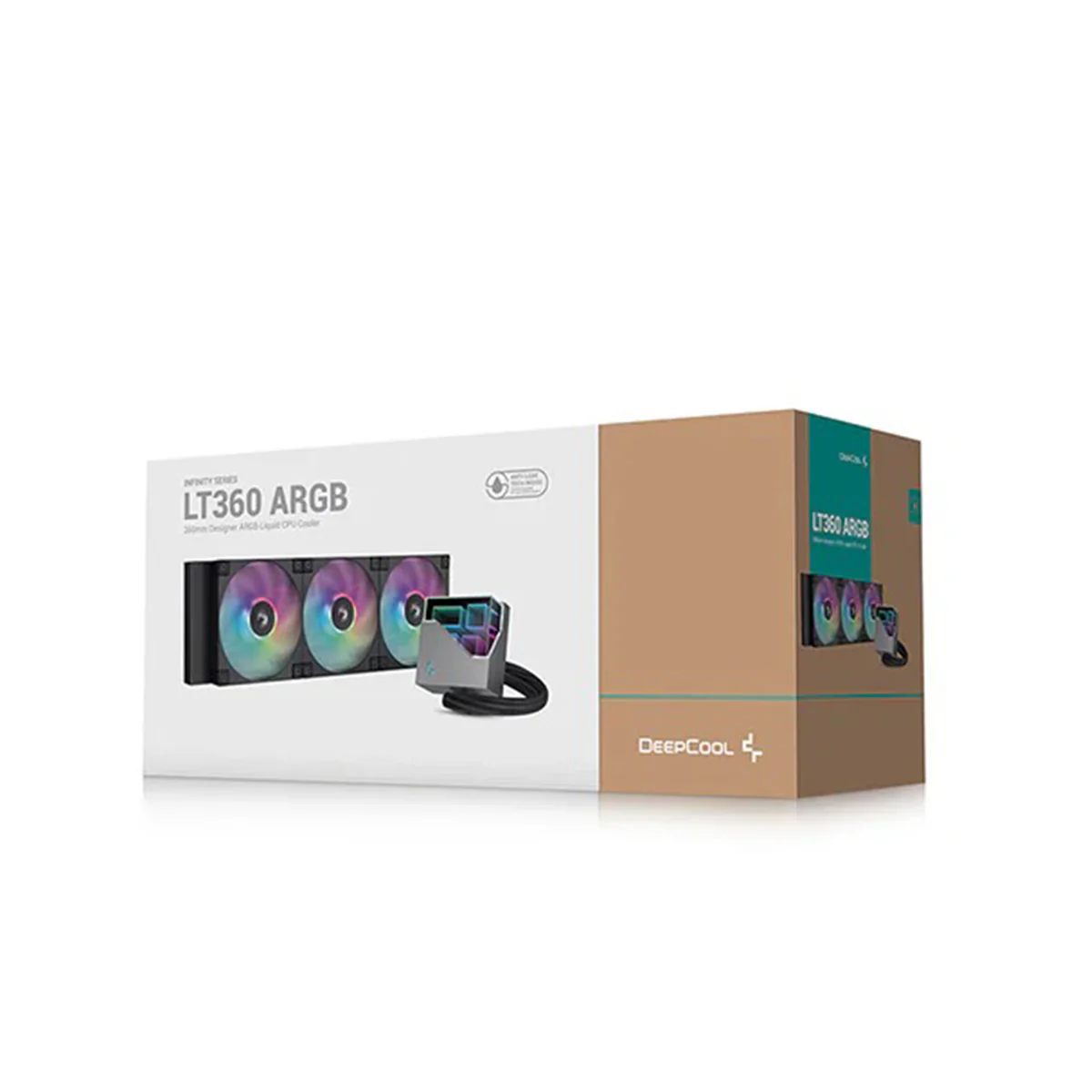 Deepcool LT360 ARGB 360mm Liquid CPU Cooler (Black) (R-LT360-BKAMNC-G-1) - Image 6