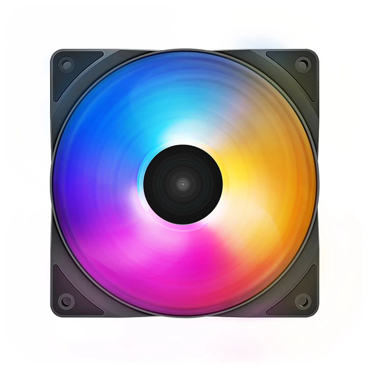 Deepcool RF120 FS 1X120MM Hydro Bearing 500-1500RPM PWM Control 9 Blades 4-Pin RGB LED Fan (DP-FLED3-RF120-FS) - Image 2
