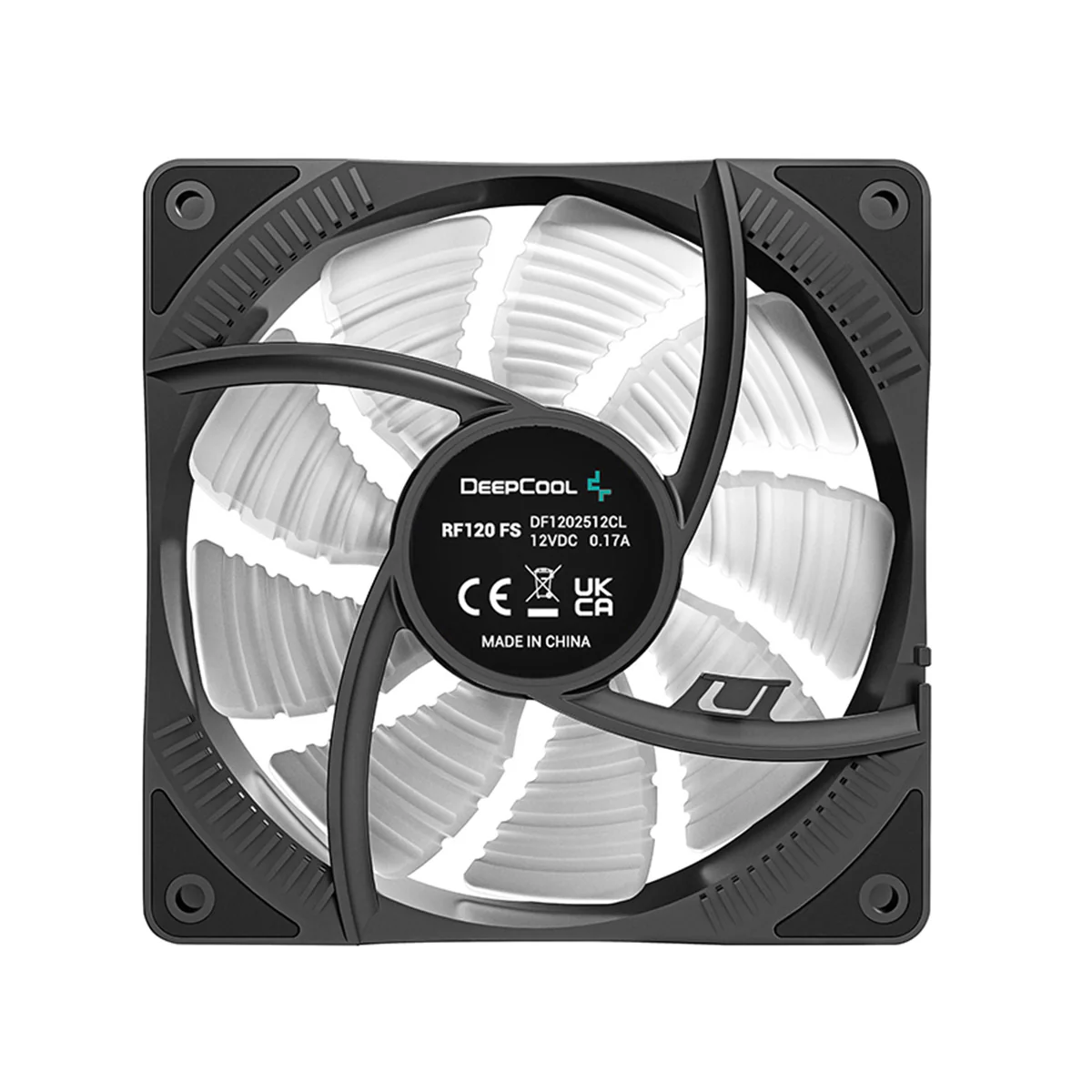 Deepcool RF120 FS 1X120MM Hydro Bearing 500-1500RPM PWM Control 9 Blades 4-Pin RGB LED Fan (DP-FLED3-RF120-FS) - Image 5
