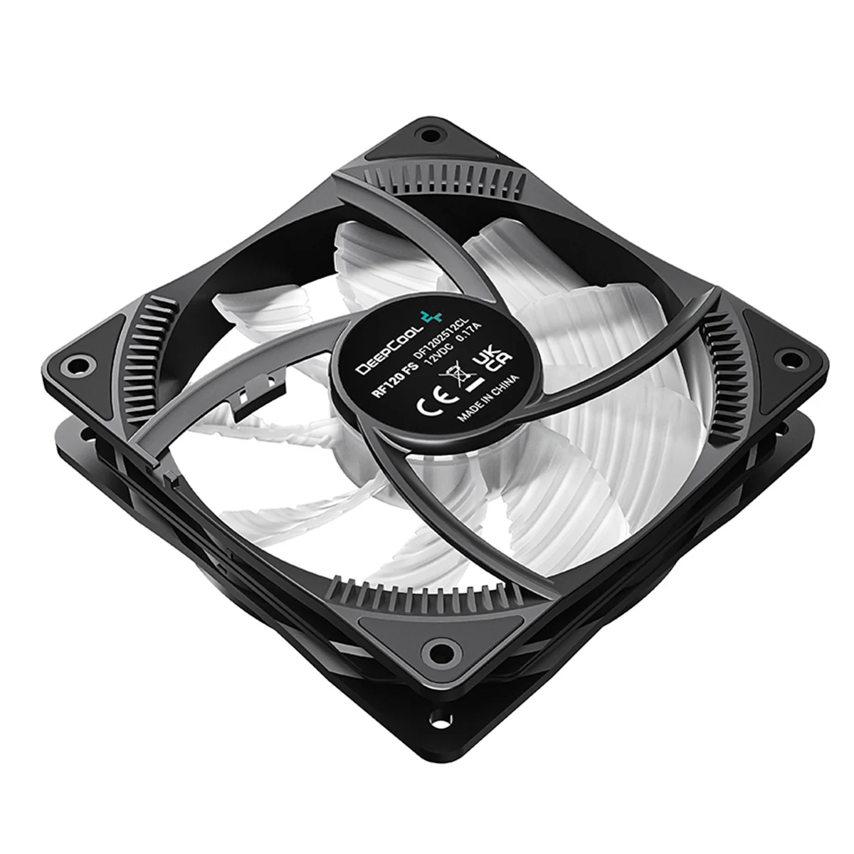 Deepcool RF120 FS 1X120MM Hydro Bearing 500-1500RPM PWM Control 9 Blades 4-Pin RGB LED Fan (DP-FLED3-RF120-FS) - Image 7