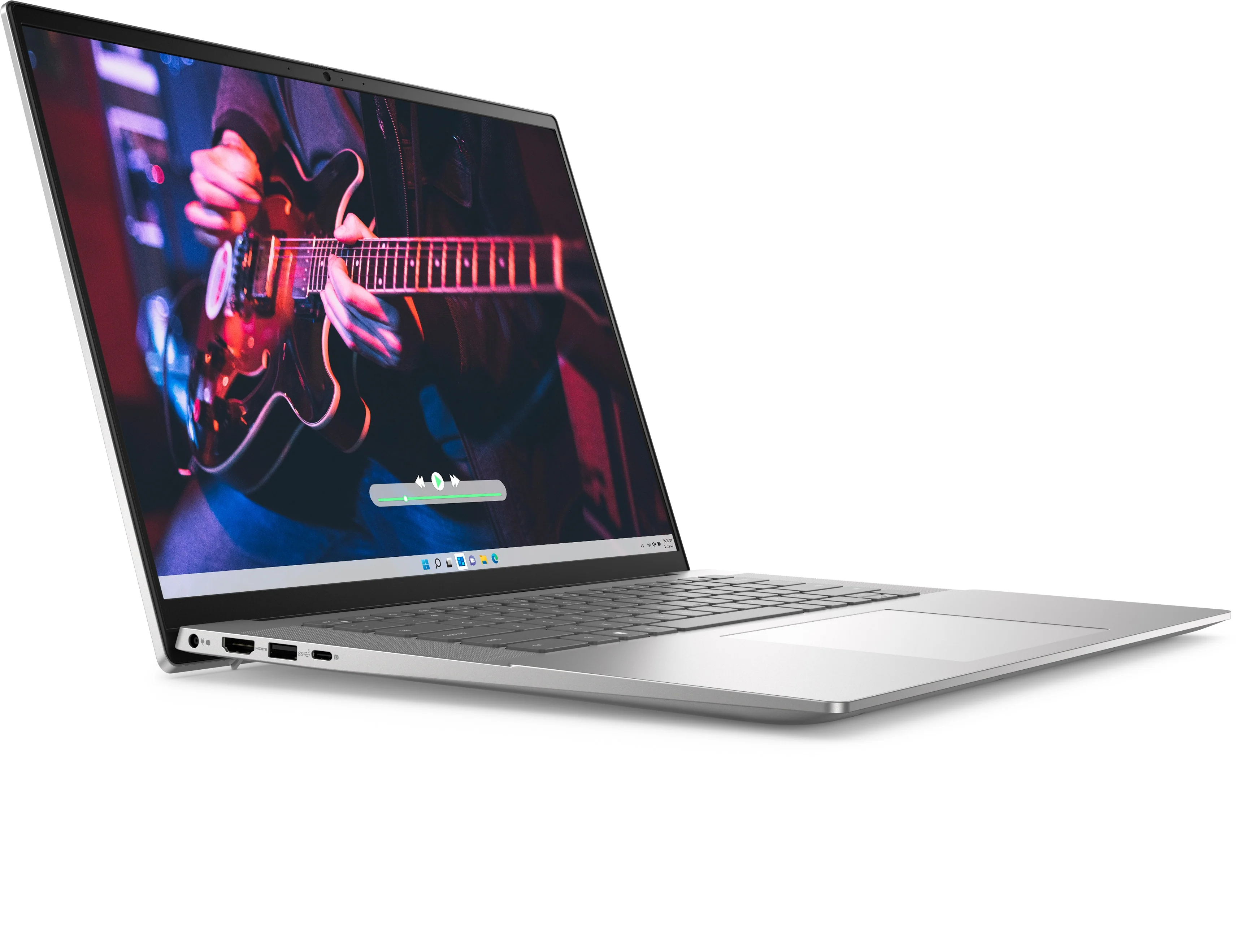 Dell Inspiron 16 5635 Laptop (Platinum Silver) | 16" FHD+ (1920x1200) | Ryzen 7 7730U | 16GB RAM | 512GB SSD | AMD Radeon Graphics | Windows 11 Home | MS Office Home & Student 2021 |  Ecoloop Urban Backpack - Image 2