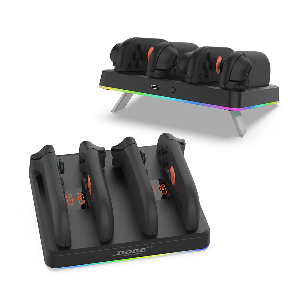 Dobe Charging Dock for Nintendo Switch 2 Joy-Pad (Black) TNS-3160 - Image 5