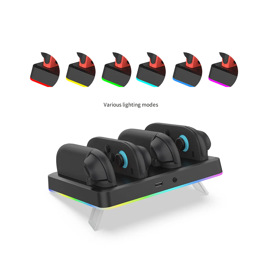 Dobe Charging Dock for Nintendo Switch 2 Joy-Pad (Black) TNS-3160 - Image 6