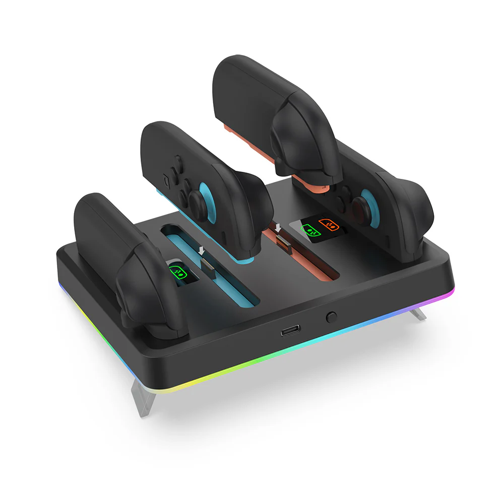 Dobe Charging Dock for Nintendo Switch 2 Joy-Pad (Black) TNS-3160 - Image 9