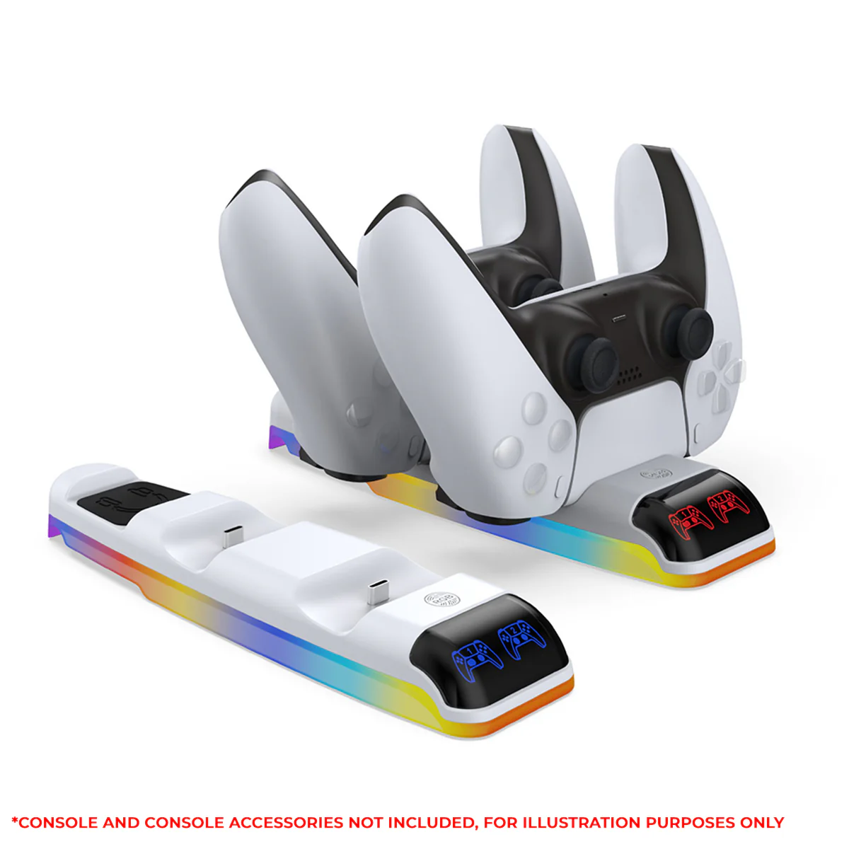 Dobe Charging Dock for PS5 Slim Controller (White) TP5-3597 - Image 10