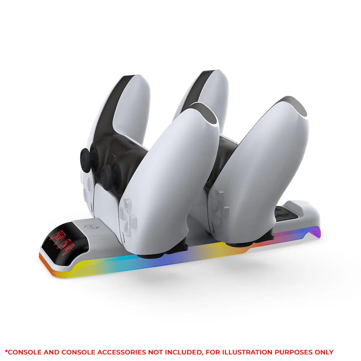 Dobe Charging Dock for PS5 Slim Controller (White) TP5-3597 - Image 6