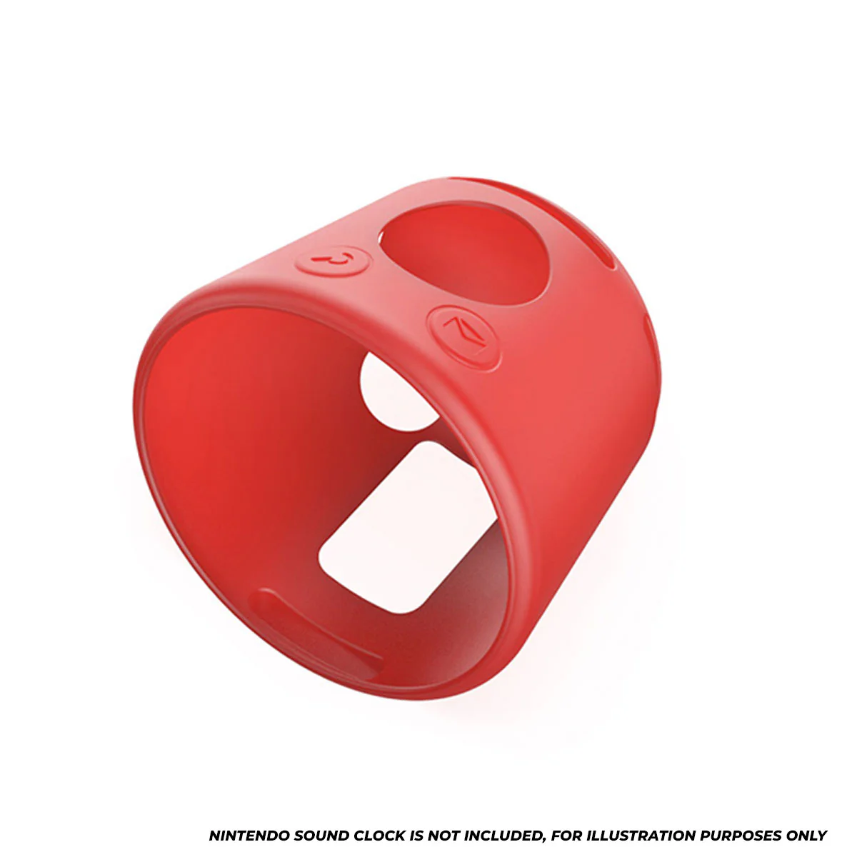 Dobe Silicone Case for Nintendo Sound Clock (Red, Misty White) TNS-31101 - Image 2