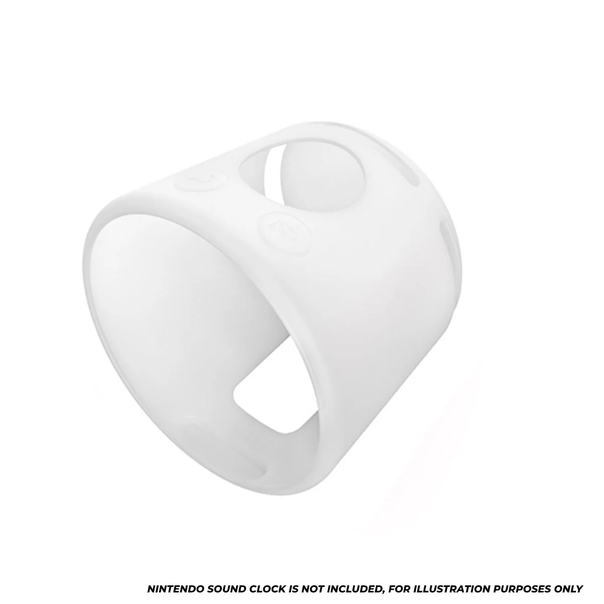 Dobe Silicone Case for Nintendo Sound Clock (Red, Misty White) TNS-31101 - Image 3