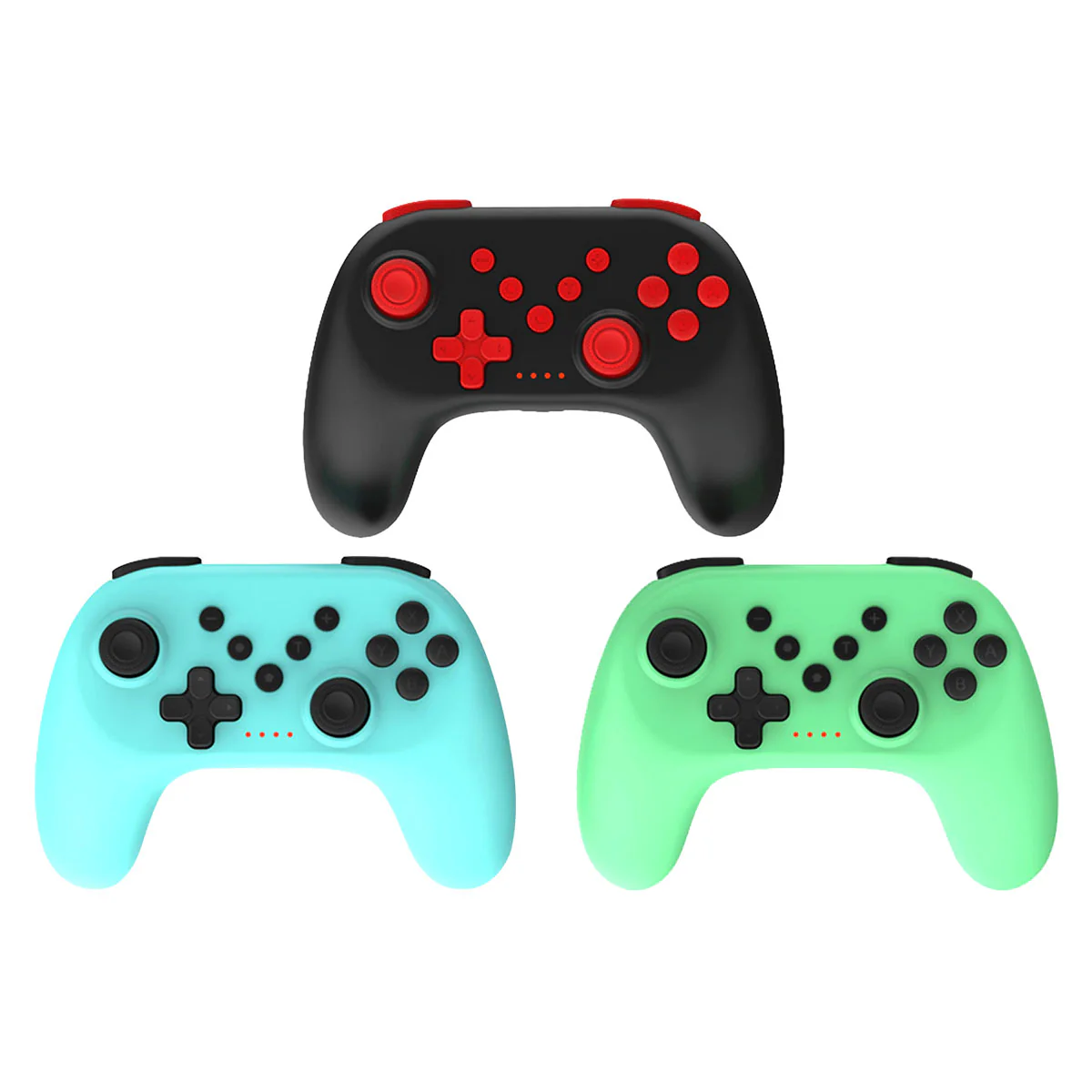 Dobe Wireless Controller For N-S (Green, Blue, Black)