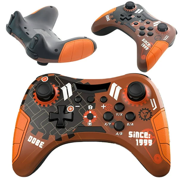 Dobe Wireless Mechanical Controller for Nintendo Switch/ PS3/ PC TY-3839 (Gear Wheel, Fortress, Armoured) - Image 5