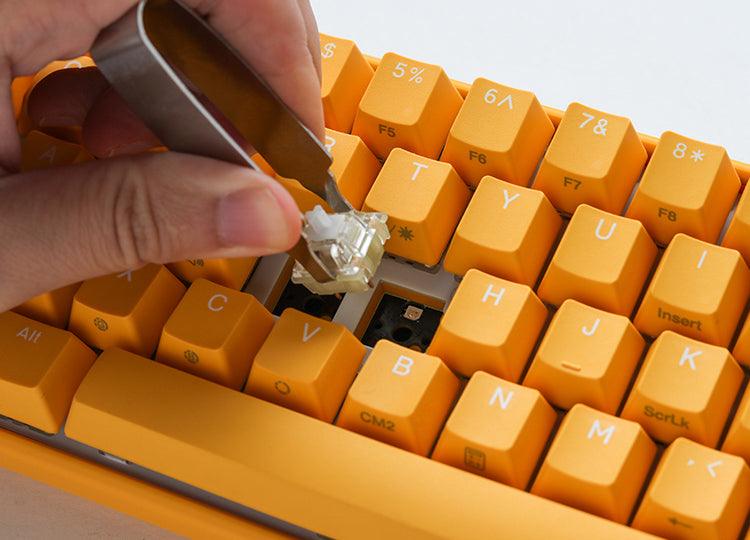 DUCKY ONE 3 MINI YELLOW HOTSWAP RGB DOUBLE SHOT PBT MECHANICAL KEYBOARD (CHERRY RGB RED) (DKON2161ST-RUSPDYDYYYC1) - Image 3