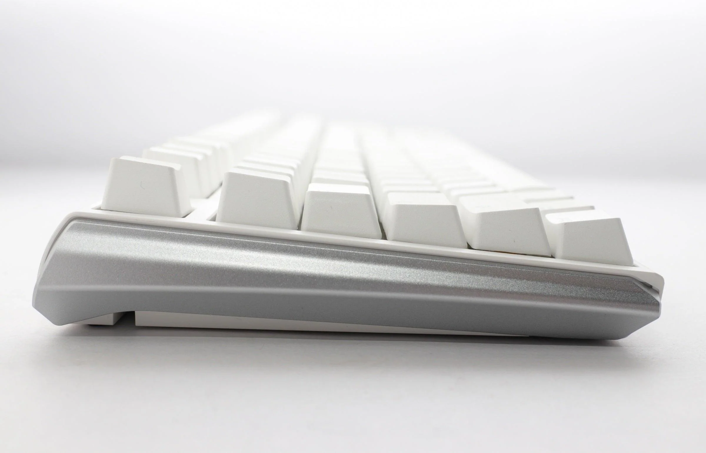 Ducky One 3 Pure White TKL 80% Hotswap RGB Double Shot PBT Mechanical Keyboard (Cherry RGB Brown) (DKON2187ST-BUSPDPWWWSC1) - Image 3