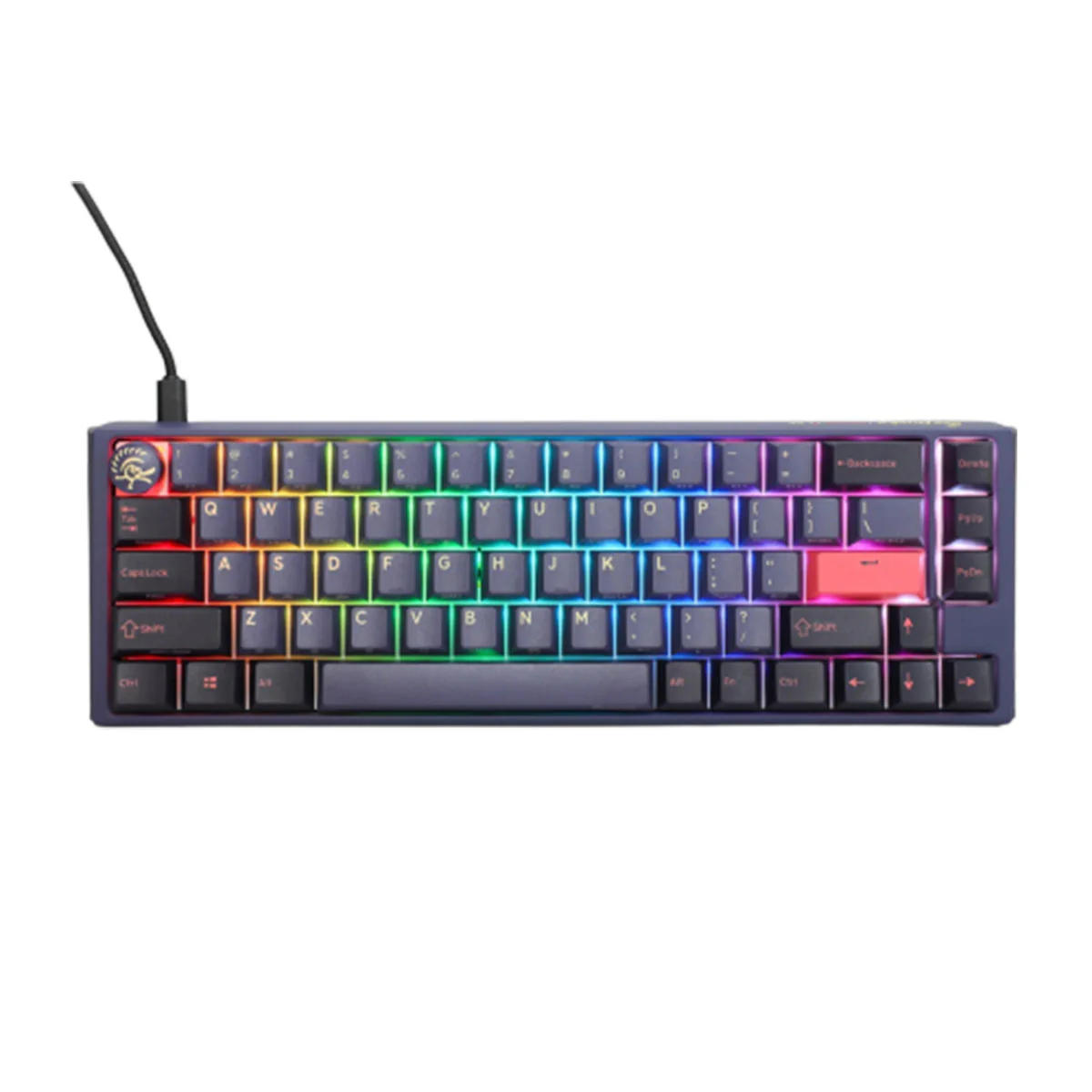 Ducky One 3 SF Cosmic Blue Hotswap RGB Double-Shot PBT Mechanical Keyboard (Cherry RGB Red) (DKON2167ST-RUSPDCOVVVC2) - Image 3