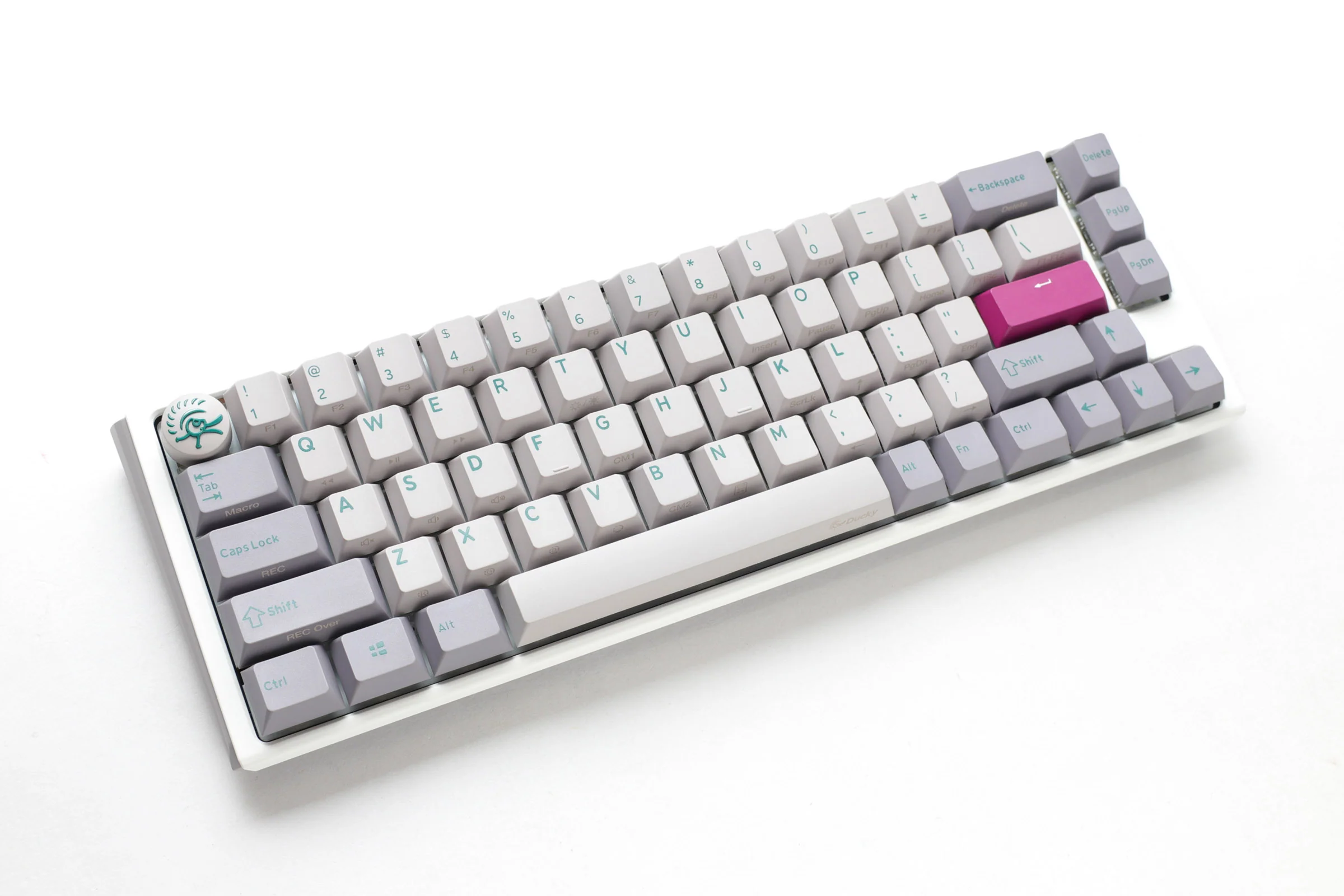 Ducky One 3 SF Mist Grey Hotswap RGB Double-Shot PBT Mechanical Keyboard (Cherry RGB Red) (DKON2167ST-RUSPDMIWHHC2) - Image 5