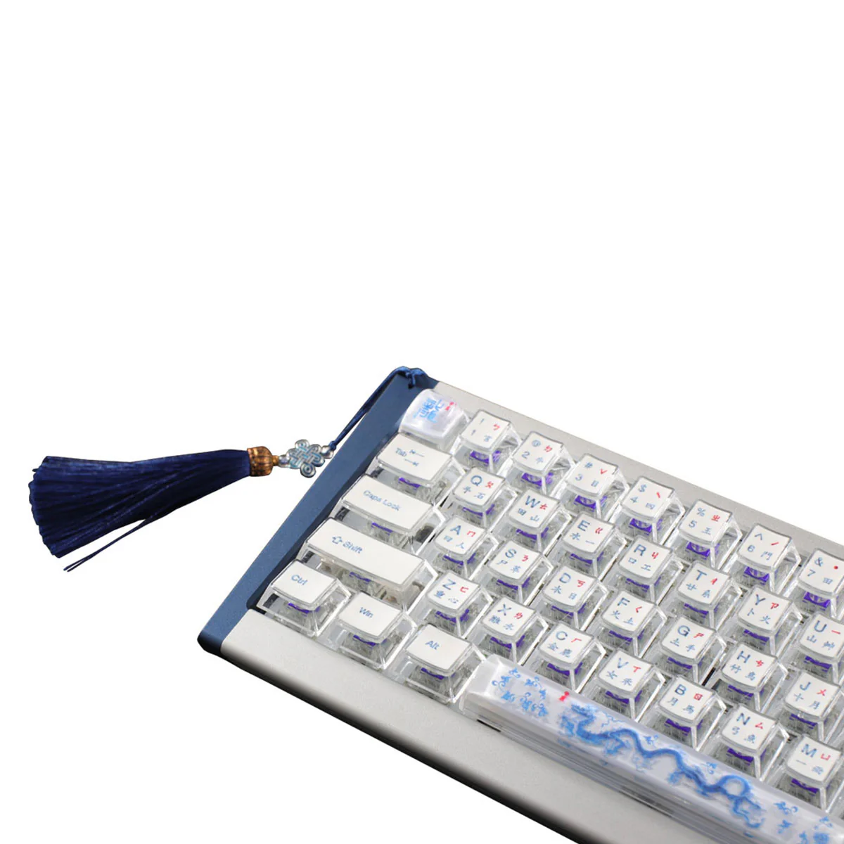 Ducky Year of the Dragon Edition RGB Mechanical Keyboard (Cherry MX2A Purple Switches) (DKYOTD2024-CVTWPHCH000SS1) - Image 4