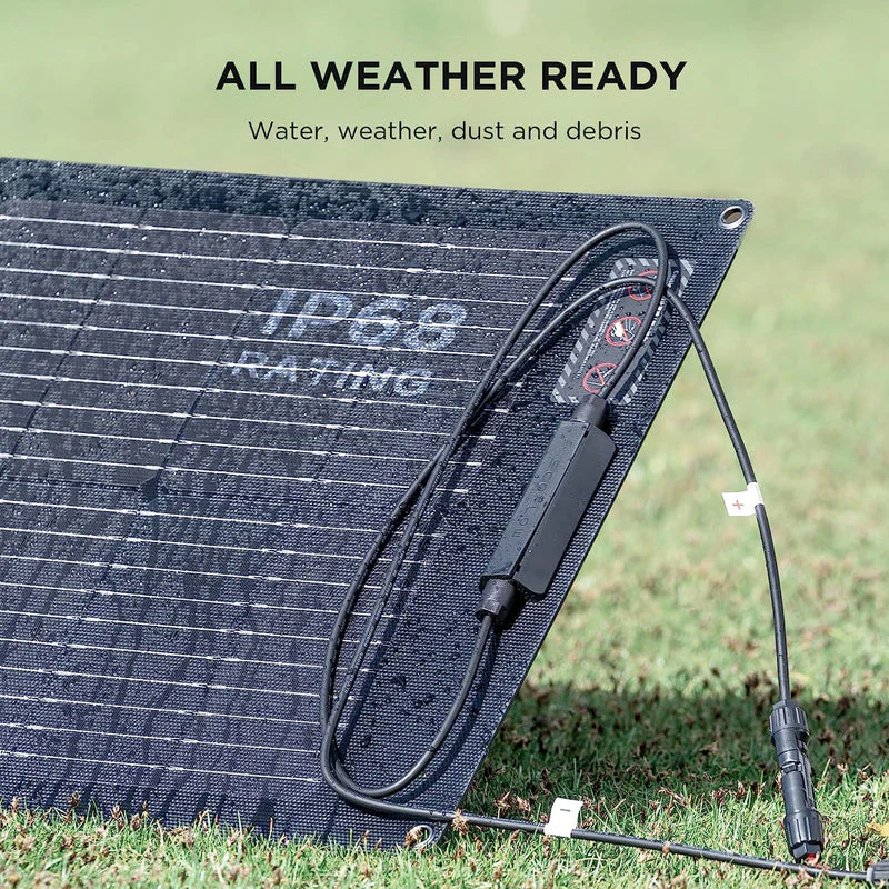 EcoFlow 110W Solar Panel (Black) (EFSOLAR110N) - Image 4