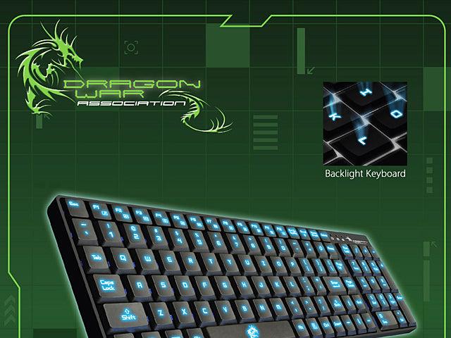 Elephant Dragonwar Dark Sector Prof. Gaming Keyboard (GK-002) - Image 2