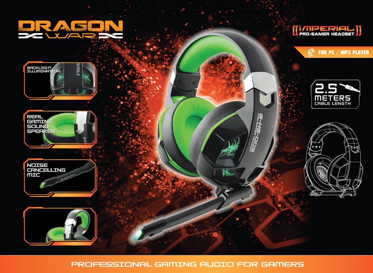 Elephant Dragonwar Imperial Gaming Headset (G-HS-009-Black) - Image 9