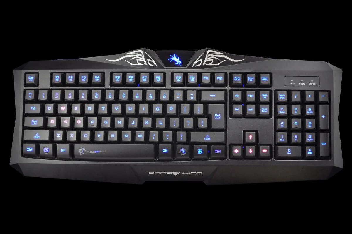 Elephant Dragonwar Silvio Gaming Keyboard Black (GK-004) - Image 2