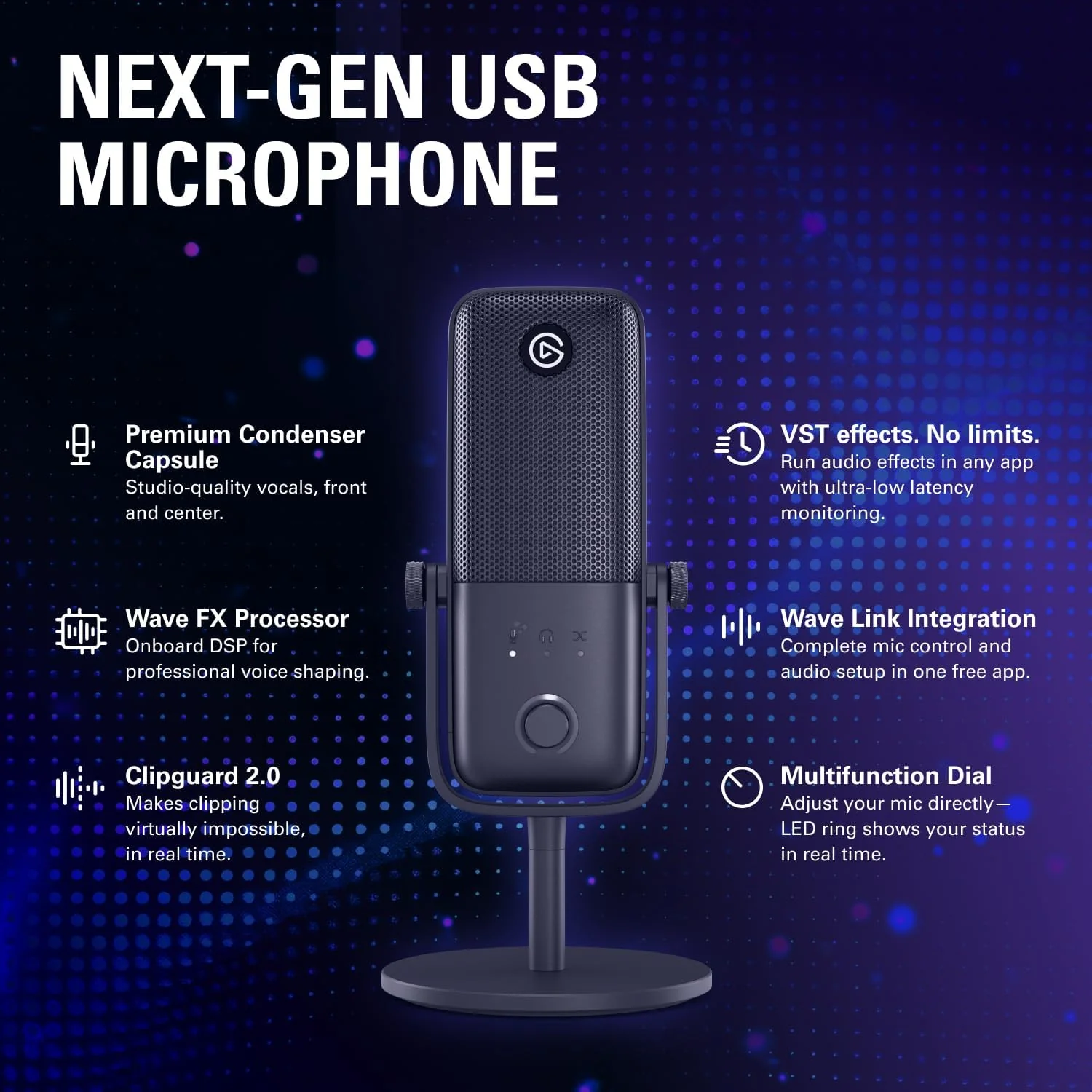Elgato Wave:3 MK.2 USB Condenser Microphone (10MAO9901) - Image 2