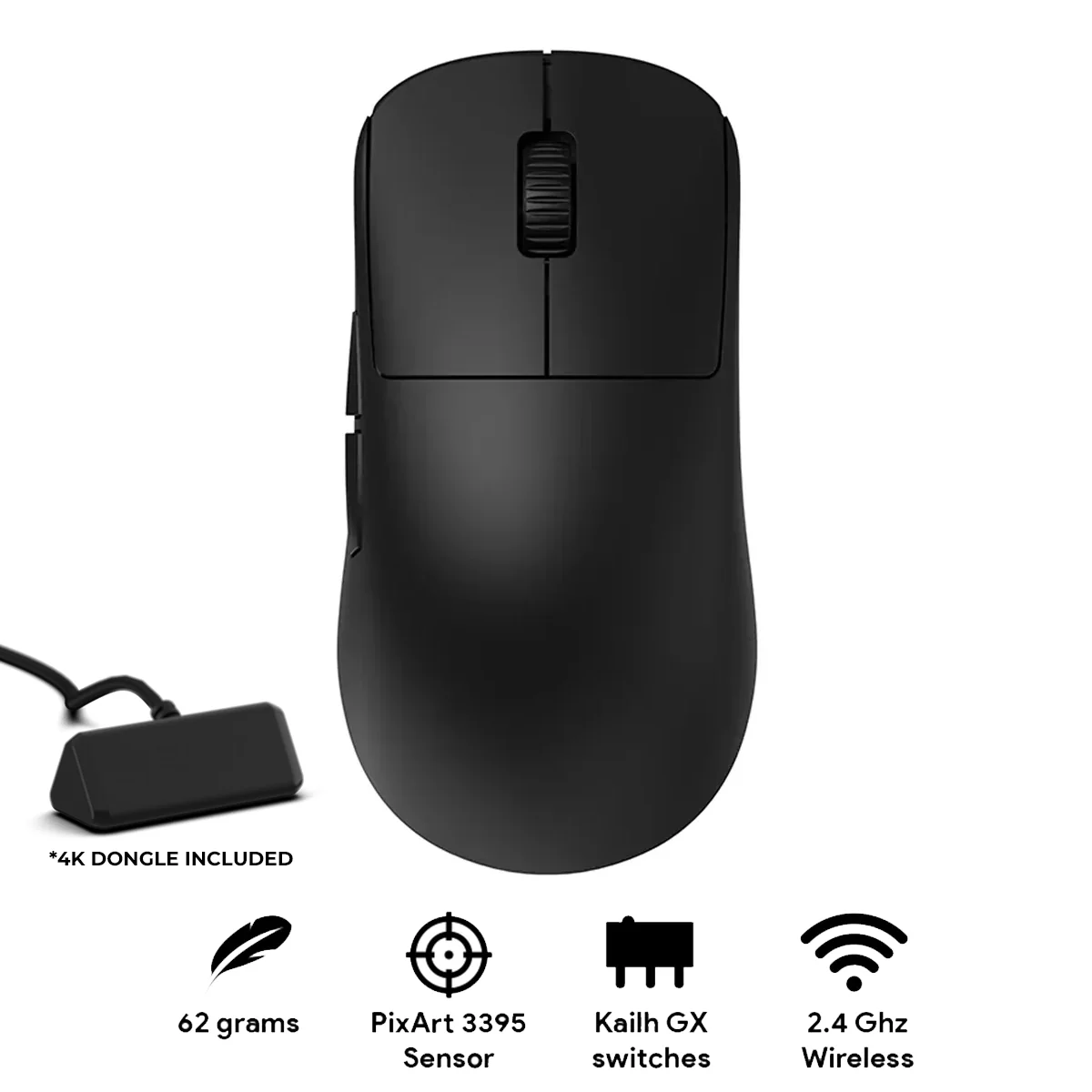 Endgame Gear OP1w 4K Wireless Gaming Mouse (Dark Frost, White Frost, Black, White) - Image 22