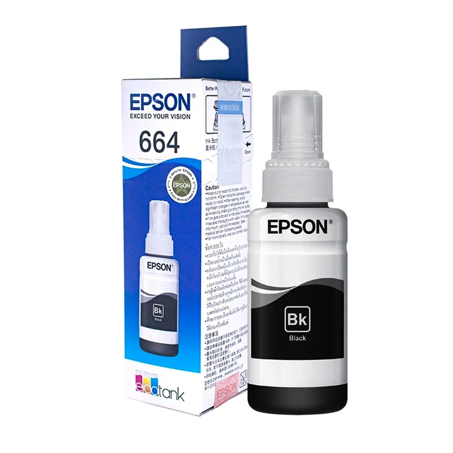 Epson 70ml Ink Bottle (Black, Cyan, Magenta, Yellow) (C13T664100, C13T664200, C13T664300, C13T664400) - Image 3