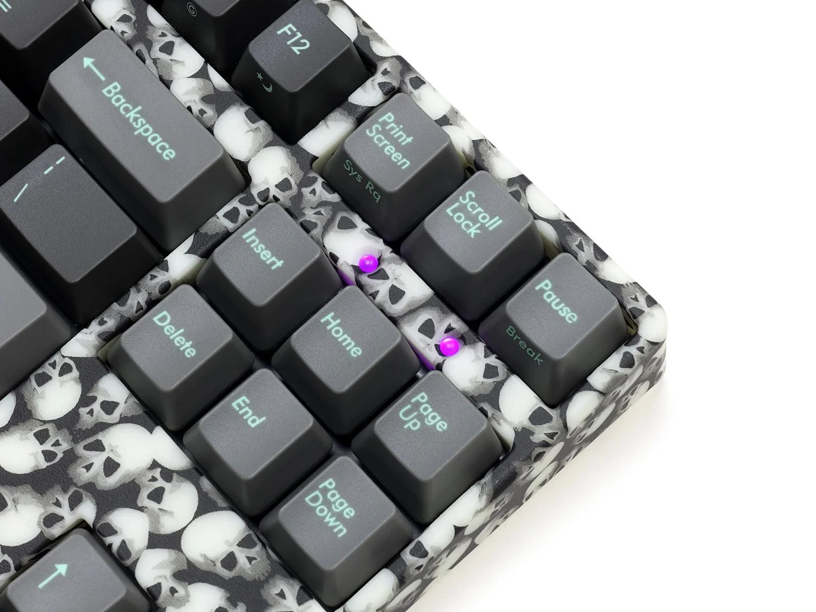 Filco Majestouch Lumi S Tenkeyless Double Shot PBT 87 US ASCII Mechanical Keyboard Lumi Skull (MX Red Switch) (FKBN87MRL/ECSP2LS) - Image 13